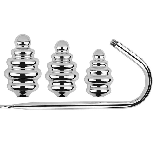 Set Ribbed Screw-in 8826 Hook Anal GreatBenefit 0724